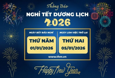 Thông báo nghỉ tết Dương lịch 2026