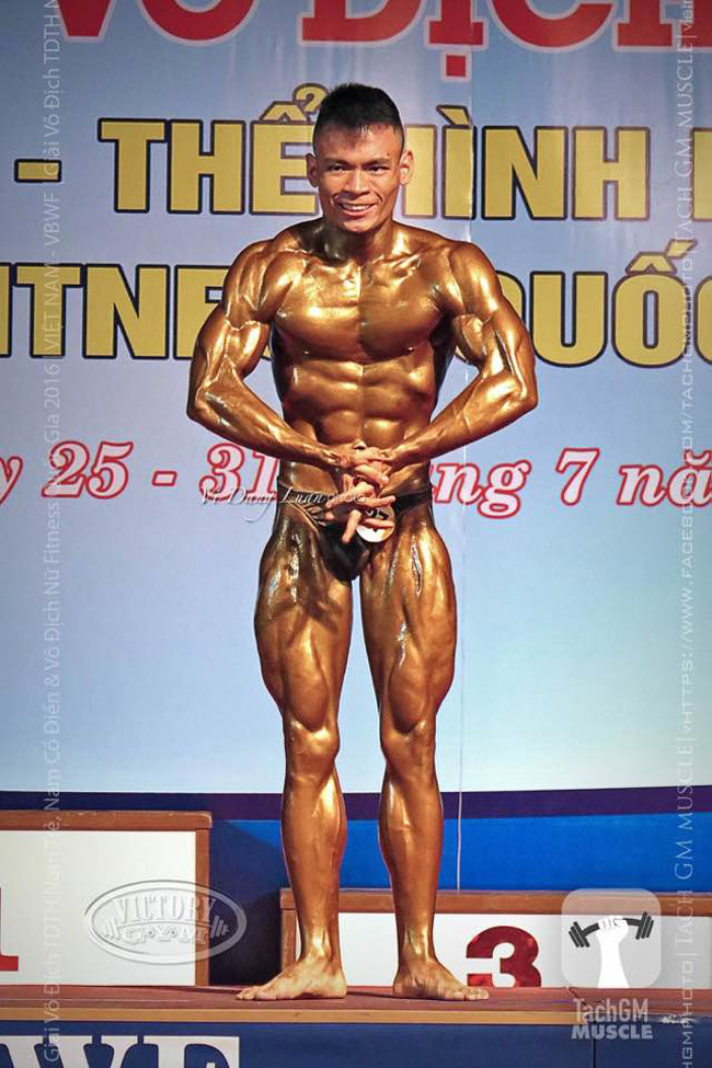 Vận động viên thể hình Trương Gia Tuấn làm hồ sơ du học Mỹ từ công ty tư vấn du học uy tín Thế Hệ Mới ở TP.HCM