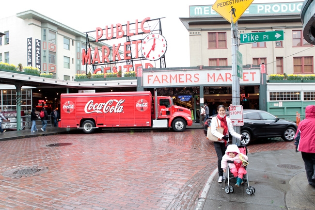 Chợ Pike Place ở Seattle, bang Washington