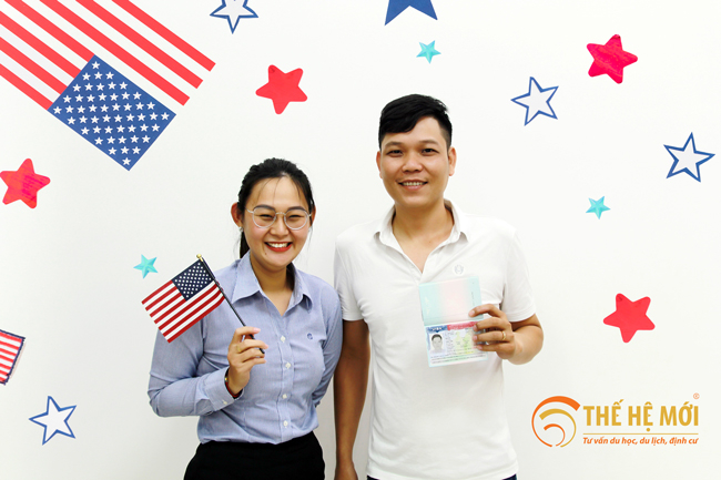 Chúc mừng anh Nguyễn Xuân Hùng đậu Visa CR1 định cư Mỹ diện bảo lãnh vợ chồng của công dân Hoa Kỳ