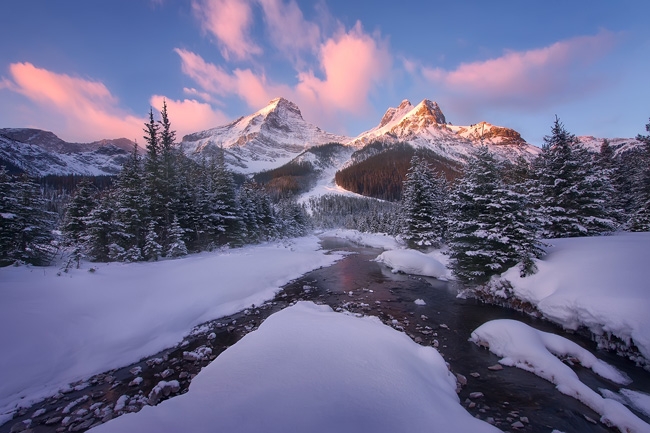 Dãy núi đá Canadian Rockies