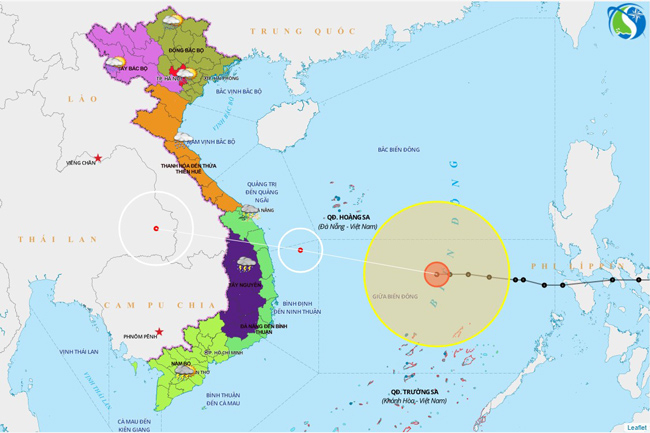 Văn phòng công ty Thế Hệ Mới tại Đà Nẵng tạm nghỉ ngày 27 &amp; 28/10/2020 để tránh bão số 9